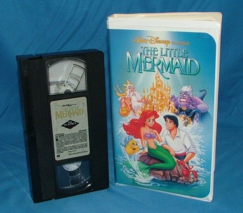 the little mermaid vhs 1990