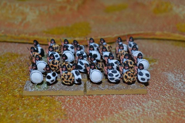 15mm Ancient DPS Painted DBMM Saitic Egypt Army SE153  