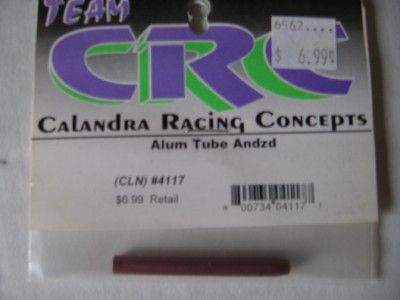Team CRC Aluminum Anodized Red Tube 4117 BIN1  