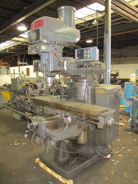 Bridgeport Series II Vertical Mill with DRO  