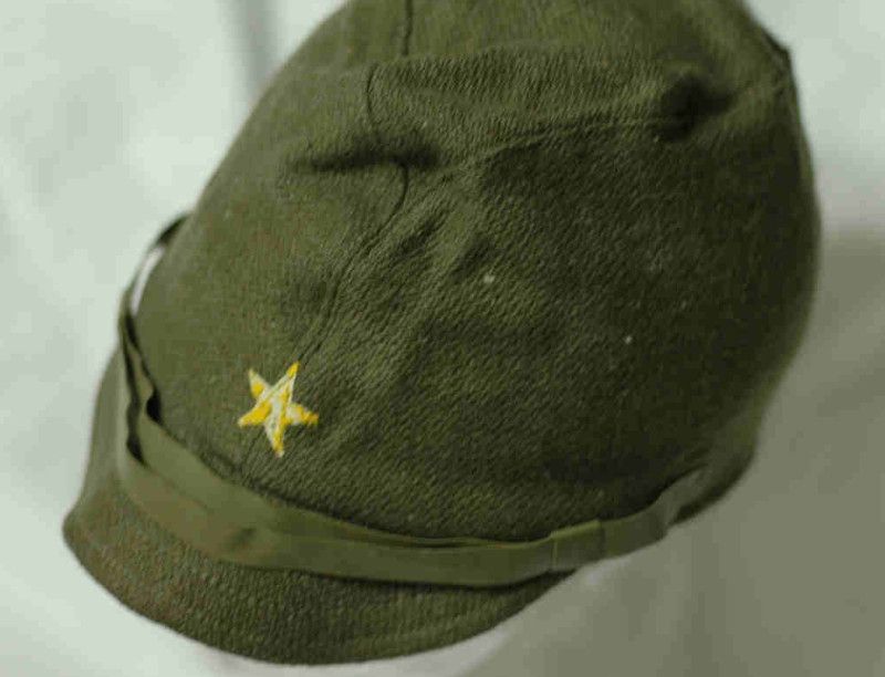 Vintage WWII Japanese Army Cap Hat helmet japan  