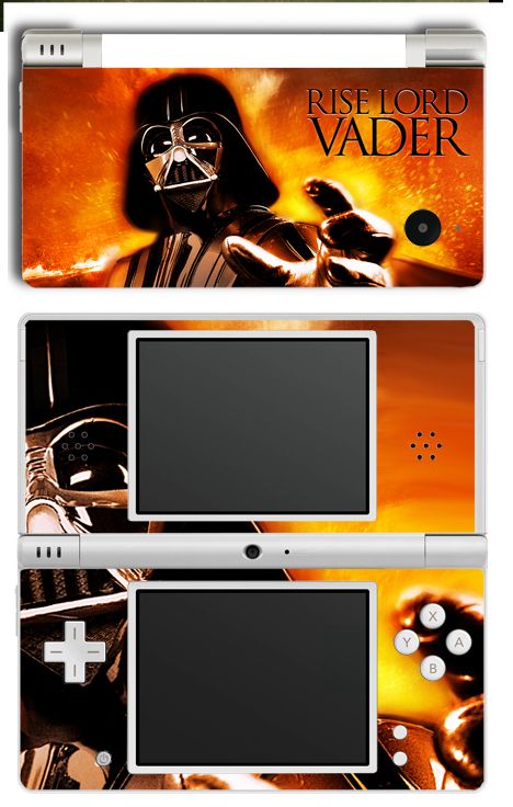 Nintendo DSi XL Darth Vader Rise Lord Vader Skins star wars dsixl 