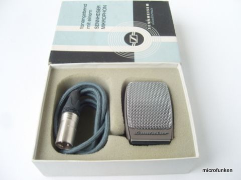 SENNHEISER MD407 VINTAGE dynamic microphone MD 409 MinT RARE  