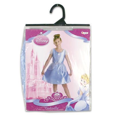 Disney Cinderella Costume Girl Size 4 6 or 7 8 NWT  