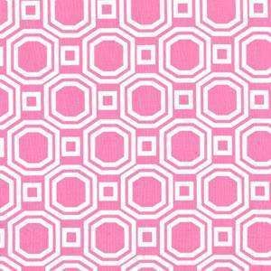 Michael Miller Fabric Mod Geo Pink Blush  