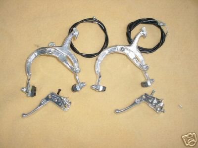 BMX BICYCLE BRAKE SET LEVERS BRAKE CABLE FIT MANY  
