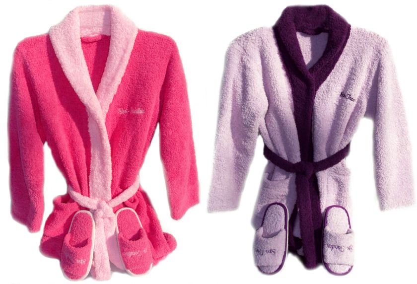 This listing is for ONE Girls Spa Robe & Slipper Bundle 2 color 